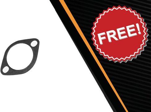 Exhaust Muffler Compatible for 2016-2018 Hyundai Tucson 2.0L | Stainless Steel | Northeastern Exhaust | Free Clamps and Gasket Included | Direct-Fit Replacement in Saudi Arabia