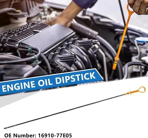 متوافق مع سوزوكي لـ Aerio 2.3L L4 2004 2005 2006 2007 For Esteem 1.8L L4 1999 2000 2001 2002 عصا تراجع مستوى الزيت 16910-77E05 عصا قياس مستوى زيت المحرك in Saudi Arabia