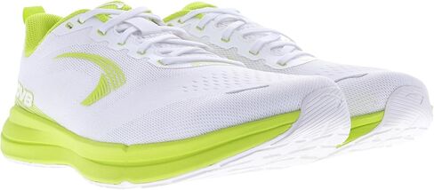 INOV8 Men's Roadfly Zero - Zero Drop Road Running Shoes - White/Green - 12.5 Standard in Saudi Arabia