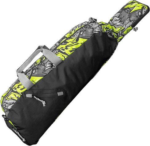 حقيبة الخفافيش الشبابية - حقيبة بيسبول ديفيد أورتيز، كرة تي، حقيبة معدات الكرة اللينة للشباب والأطفال تتضمن حجرة ذات فتحات تهوية، وخطاف سياج على شكل حرف J، وحزام كتف قابل للتعديل in Kuwait