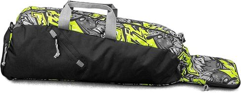 حقيبة الخفافيش الشبابية - حقيبة بيسبول ديفيد أورتيز، كرة تي، حقيبة معدات الكرة اللينة للشباب والأطفال تتضمن حجرة ذات فتحات تهوية، وخطاف سياج على شكل حرف J، وحزام كتف قابل للتعديل in Kuwait