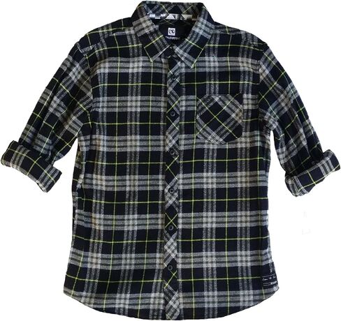 Ocean Current Big Boys' Plaid Flannel Shirt in Saudi Arabia