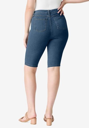 Roaman's Women's Plus Size Classic Stretch Bermuda Short in Saudi Arabia