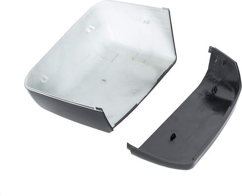 ECOTRIC Pair Tow Mirror Caps Cover Compatible with 1988-2019 Chevy Silverado GMC Sierra Truck Pickup Replacement for 23444125, 23444126, 23444119, 23444120 Glossy Black in Saudi Arabia