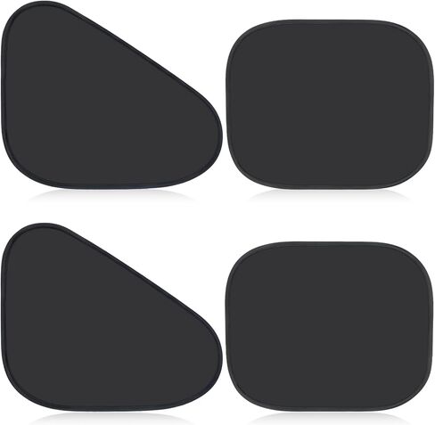 4PCS Car Window Shade Car Side Window Covers Automobile Sunshade Front and Rear Windows Sunshades in Saudi Arabia
