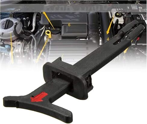 مقبض إصدار غطاء محرك السيارة متوافق مع VW for Golf MK4 1998 1999 2000 2001 2002 2003 2004 2005 2006 1J0823593C غطاء صندوق السيارة الأمامي مقبض غطاء محرك السيارة in Kuwait
