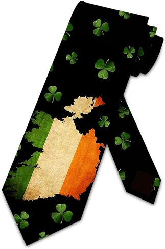 Three Rooker Irish Ties Mens Ireland Clover Necktie in Saudi Arabia