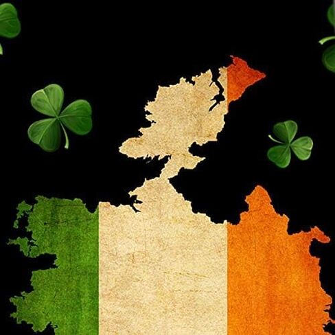 Three Rooker Irish Ties Mens Ireland Clover Necktie in Saudi Arabia