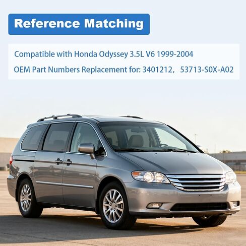 خط خرطوم ضغط التوجيه المعزز متوافق مع Honda Odyssey 3.5L V6 1999 2000 2001 2002 2003 2004، بديل لـ 3401212، 53713-S0X-A02 in Kuwait
