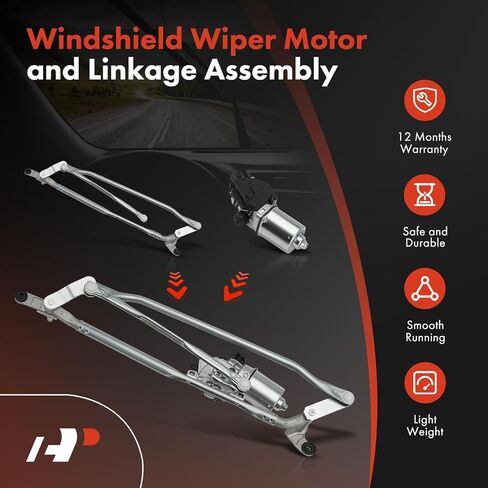 محرك ممسحة الزجاج الأمامي الممتاز ومجموعة الوصلة متوافقة مع Land Rover Range Rover 2013-2017، Range Rover Sport 2014-2017 in Kuwait