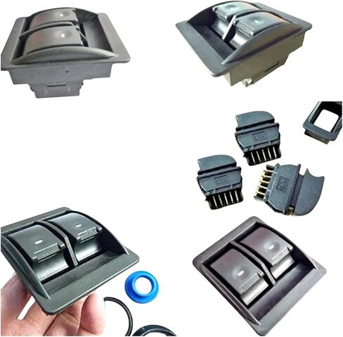 12V Universal Car Electric Power Window Switch Kit With Wiring Harness Holder in Kuwait