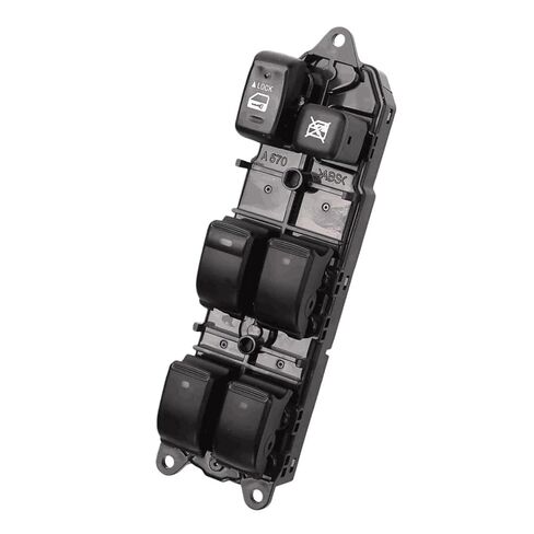 Electric Power Window Switch Master Control Button Compatible with Toyota Land Cruiser Prado 2002 2003 2004 2005 2006 2007 2008 2009 2010 in Kuwait