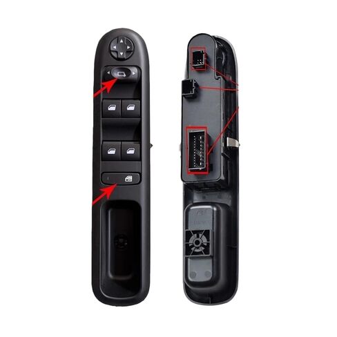 Compatible with Peugeot 3008 5008 Hatchback Wagon Car Electric Master Power Window Control Switch Glass Button 96650620ZD 96650621ZD(26Pins-No Child Lock) in Kuwait