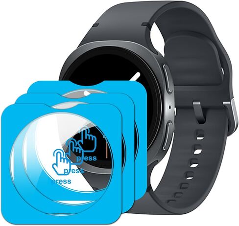 متوافق مع واقي الشاشة Huawei Watch GT 6 مقاس 46 ملم، وطبقة زجاجية مقاومة للخدش، وصديق للحافظة، HD Ultra، 3 عبوات in Saudi Arabia