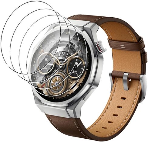 متوافق مع واقي الشاشة Huawei Watch GT 6 مقاس 46 ملم، وطبقة زجاجية مقاومة للخدش، وصديق للحافظة، HD Ultra، 3 عبوات in Saudi Arabia