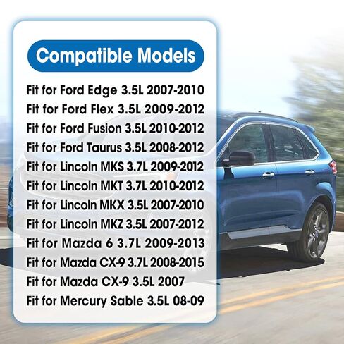 Lower and Upper Intake Manifold Gasket Set Replace MS 97118 MS19560 MS19144 AMS11821 Fit for Ford Edge Flex Fusion Taurus Lincoln MKS MKT MKX MKZ Mazda 6 CX-9 Mercury Sable 3.5L 3.7L 2007-2015 in Saudi Arabia