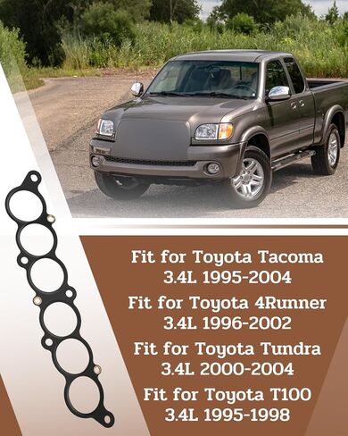 MS 95898 مجموعة حشية مشعب سحب المحرك مناسبة لتويوتا تاكوما 3.4L 1995-2004، 4Runner 3.4L 1996-2002، تندرا 3.4L 2000-2004، T100 3.4L 1995-1998 in Kuwait