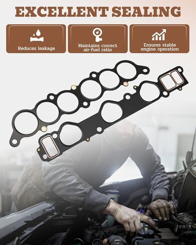 MS 95898 مجموعة حشية مشعب سحب المحرك مناسبة لتويوتا تاكوما 3.4L 1995-2004، 4Runner 3.4L 1996-2002، تندرا 3.4L 2000-2004، T100 3.4L 1995-1998 in Kuwait
