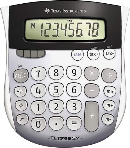 Texas Instruments TI-1795 SV Standard Function Calculator / 12 Pack in Saudi Arabia