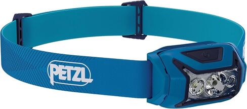 PETZL ACTIK Headlamp - Powerful 450 Lumen Light with Red Lighting, for Hiking, Climbing, Running, and Camping - Black in Saudi Arabia