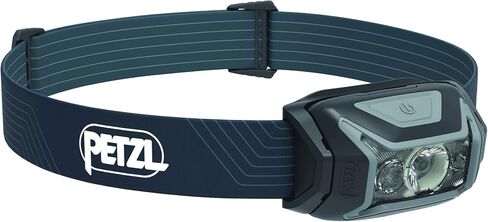 PETZL ACTIK Headlamp - Powerful 450 Lumen Light with Red Lighting, for Hiking, Climbing, Running, and Camping - Black in Saudi Arabia