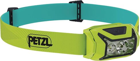 PETZL ACTIK Headlamp - Powerful 450 Lumen Light with Red Lighting, for Hiking, Climbing, Running, and Camping - Black in Saudi Arabia