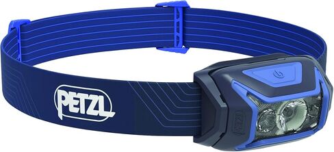 PETZL ACTIK Headlamp - Powerful 450 Lumen Light with Red Lighting, for Hiking, Climbing, Running, and Camping - Black in Saudi Arabia