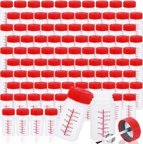 Mumufy 120 Pcs Touch up Paint Bottles with Brush and Lid Empty Touch up Bottle with Mixing Balls 2 oz Fluid Capacity Leftover Paint Container for Car Scratches Repair (Black,Blue) in Saudi Arabia
