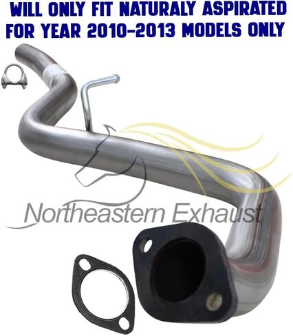 مجموعة أنابيب العادم وكاتم الصوت المتوافقة مع 2010-2019 سوبارو ليجاسي 2.5L | ستانلس ستيل | العادم الشمالي الشرقي | يتضمن حشية ومشبك مجاني | قطع غيار السيارات in Kuwait