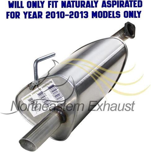 مجموعة أنابيب العادم وكاتم الصوت المتوافقة مع 2010-2019 سوبارو ليجاسي 2.5L | ستانلس ستيل | العادم الشمالي الشرقي | يتضمن حشية ومشبك مجاني | قطع غيار السيارات in Kuwait