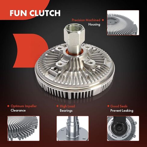 A-Premium Engine Cooling Fan Clutch Compatible with Ram 2500 3500 2014-2025, 4500 5500 2014-2024, 6.4L in Saudi Arabia