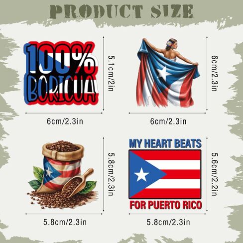 بورتوريكو ملصقات الزينة - 50 جهاز كمبيوتر شخصي السفر الهدايا التذكارية حزب صالح السائبة للبالغين النساء الرجال، للماء عطلة المعالم الشارات لزجاجة المياه سجل القصاصات مجلة لوحة المفاتيح الكمبيوتر المحمول in Kuwait