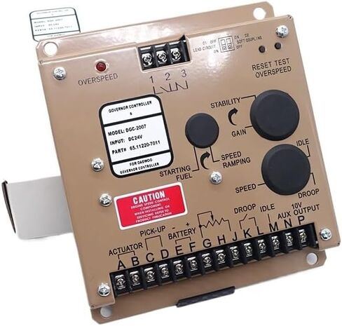 DGC-2007 وحدة التحكم في السرعة وحدة التحكم في السرعة لـ Generator Genset Part DGC 2007 in Kuwait