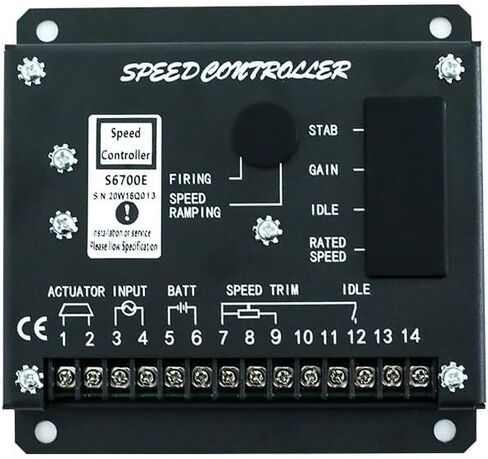 S6700H S6700E Speed Governor Controller Generator Control Unit Module(S6700H) in Saudi Arabia