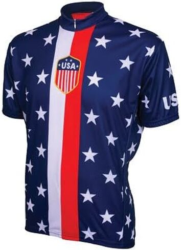 Retro 1956 USA Mens Cycling Jersey Bike Bicycle (Large) in Kuwait