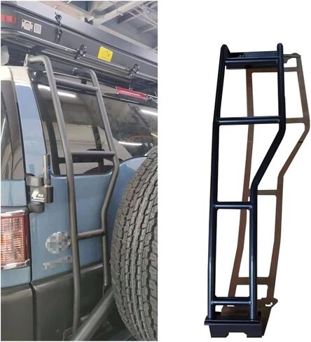 طقم سلم الباب الخلفي للسلم الخلفي سلالم معدنية متوافقة مع إطار حماية سلم الباب الخلفي للسيارة Toyota FJ Cruiser in Kuwait