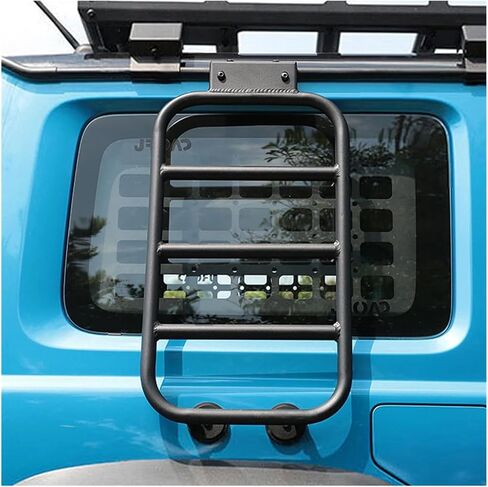 Car Rear Window Extension Ladder Climbing Protective Frame Pedal Compatible For Suzuki Jimny JB64 JB74 2019-2022 in Saudi Arabia
