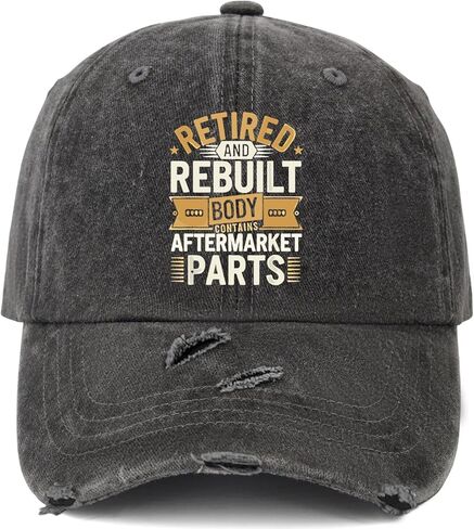 يحتوي الجسم المتقاعد والمُعاد بناؤه على أجزاء ما بعد البيع - قبعتان للنساء وقبعة للأب هدايا مضحكة للنساء in Kuwait