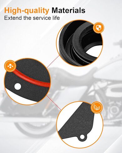 طقم ختم حشية الغطاء الأساسي مناسب لـ Harley Davidson Dyna FXD FLSTF FXST Twin Cam Bagger Touring 1999-2006، طقم حشية الغطاء الرئيسي يحل محل 12052A، 12066 25416-99c، 34901-94 in Saudi Arabia