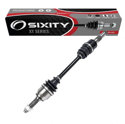 Sixity XT Rear Right Axle compatible with John Deere Gator XUV 550 S4 560 560E 590E 590i Power Steering 590M Special Edition Black 2012-2020 in Saudi Arabia