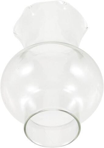 Light Shade Glass Oil Lamp Globe Clear Kerosenes Lamp Shade Chimney Glass Shade Replacement Hurricanes Lamp Cover for Vintage and Antique Style Lamps Small Lamp Shade in Kuwait