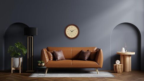 بولوفا ساعة حائط انالوج خشبية ذرية، C5004 التوقيت الذري 2، يتم ضبطها تلقائيا، بطارية كوارتز in Kuwait