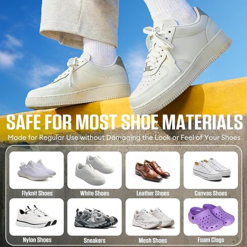 مناديل مبللة للأحذية والأحذية الرياضية، 35 عبوة من مناديل تنظيف مغلفة بشكل فردي لإزالة الأوساخ والبقع بسرعة، عناية محمولة بدون ماء in Kuwait