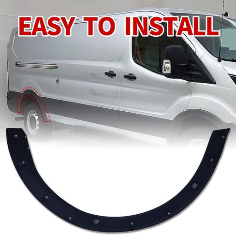 قالب قوس العجلة الأيمن الخلفي لحاجز التوهج لملحقات Transit 150 250 350 2015-2023، استبدل OEM # CK4Z61280K96AC، FO1791121، جانب الركاب، قطعة واحدة in Kuwait