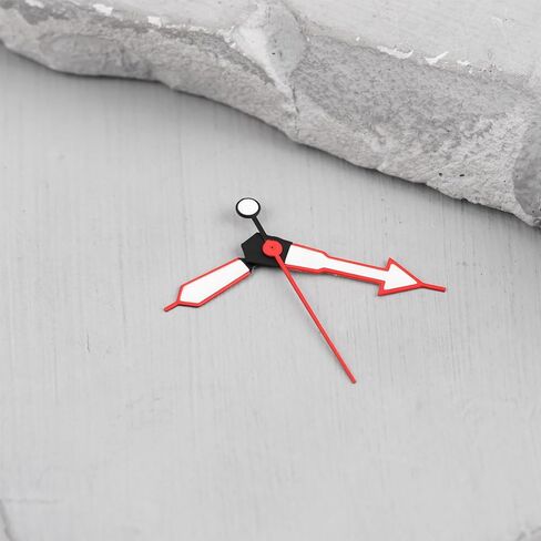 ECSiNG 1Set Red-Black Dual-Tone Luminous Watch Hand Kit Compatible with Seiko 6309 7002 NH35 NH36 7S26 SKX in Saudi Arabia