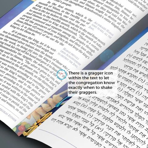 he Megillah: The Book of Esther - Illustrated Purim Story Scroll – English & Hebrew Transliterated - Jews Spiritual Book - Perfect for Shalach Manos on Purim Day & Jewish Holidays (1) in Saudi Arabia
