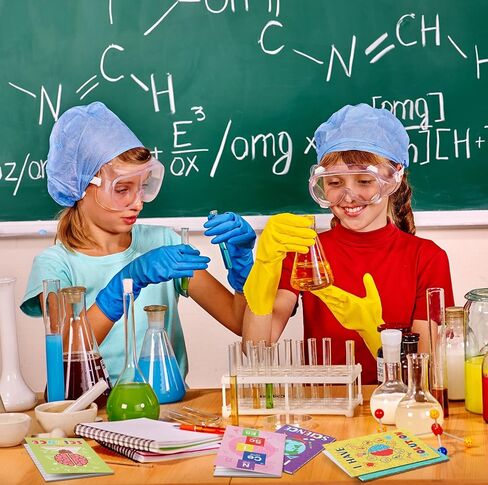 PerKoop 24 Pcs Science Party favors Mini Notebooks 4.92 x 3.15 Inch Small Pocket Notebook Bulk Science Party Supplies for Kids Teacher School Office Gift Prizes Travel Supplies in Saudi Arabia