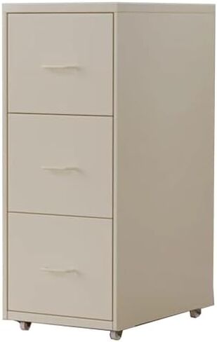 Green Metal 3-Drawer File Cabinet - Side Filing Office Furniture, Durable Storage Solution for Home & Office, Organize Documents & Supplies Efficiently in Saudi Arabia