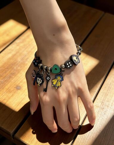 RealThing Carton Adjustable Bracelet Charm Accessories for Women Men, Gift Fashion Jewelry for Halloween Costume Cosplay Movie Props Dress Up in Saudi Arabia