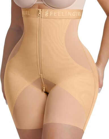 FeelinGirl Fajas Colombianas Moldeadoras Shapewear for Women High Waisted Compression Body Shaper Tummy Control in Saudi Arabia